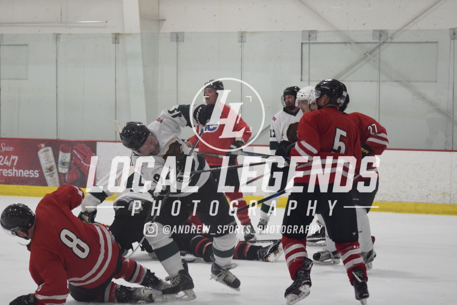 Hurricanes vs Two Wheel/Pilsner Bears – Game Photo C